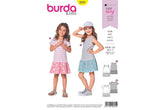 Schnittmuster burda kids - Kleid 9341